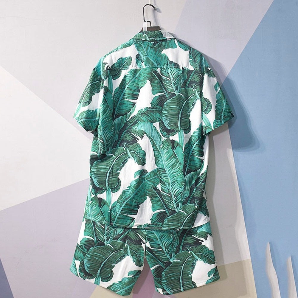 Sammy Jackson™ Kris Kleurrijke Combiset | Een vrolijke herenset in Hawaii stijl
