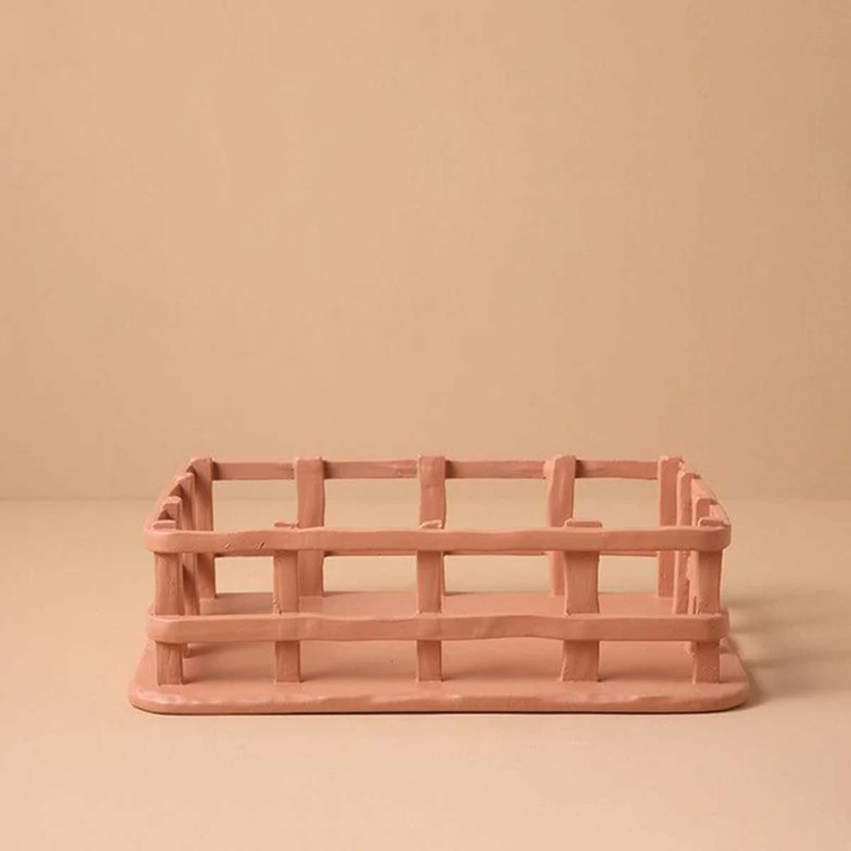 Artistieke Resin Fruitschaal met Elegant Ontwerp - Wit