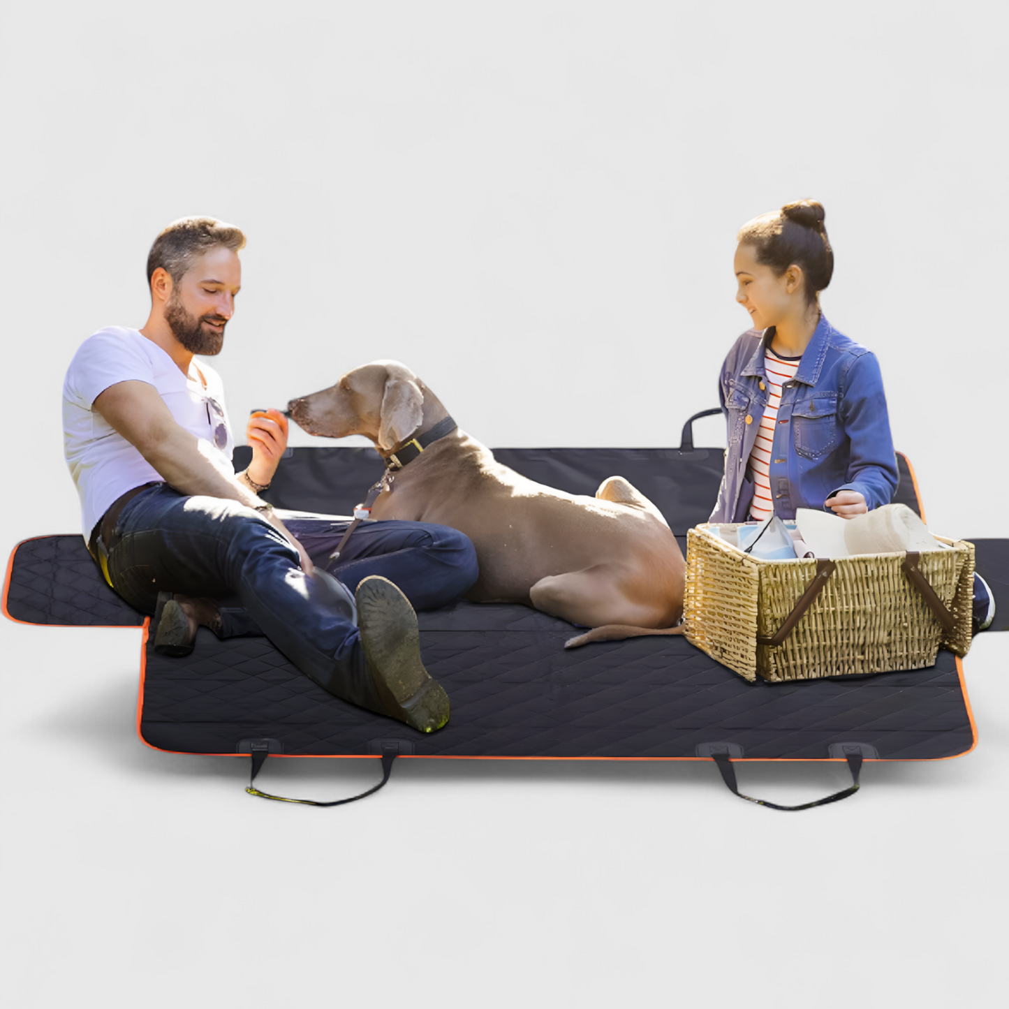 Autositzerweiterung voor Hunde - Komfortabel en Sicher Auf Reisen voor Deinen Hund