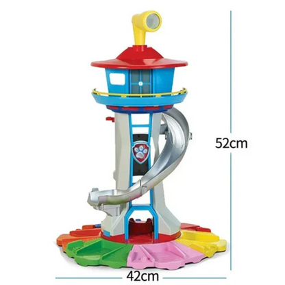 Speeltoren met Glijbaan en Auto’s – Interactieve Speelset met Voertuigen en Figuren