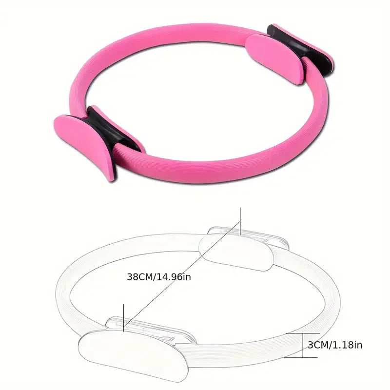 Pilates Ring voor Vrouwen – Elastische Pilates Ring voor Thuis en Krachttraining