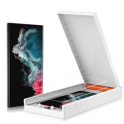 Premium schermbeschermfolie met installatiedoos voor Galaxy S23 Ultra
