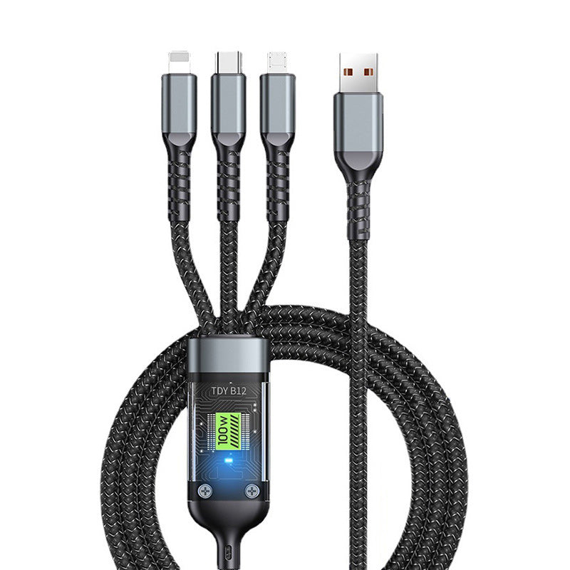 Supersnel opladen 3-in-1 datakabel