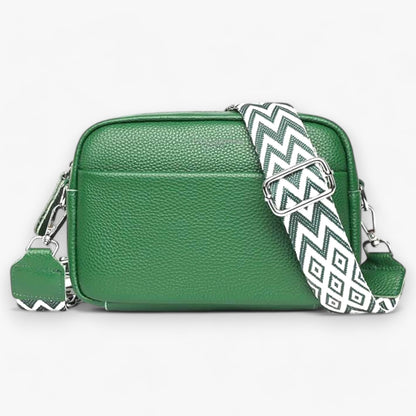 CrossbodyBag Dames - Leren Damestas Zwart (Nog 2 op Voorraad)