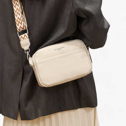 CrossbodyBag Dames - Leren Damestas Zwart (Nog 2 op Voorraad)