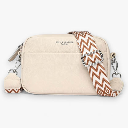 CrossbodyBag Dames - Leren Damestas Zwart (Nog 2 op Voorraad)