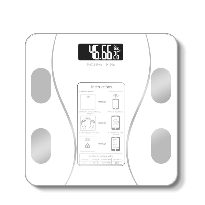 SmartScale Pro - Slimme Weegschaal – Digitale Lichaamsanalyse met App-Synchronisatie