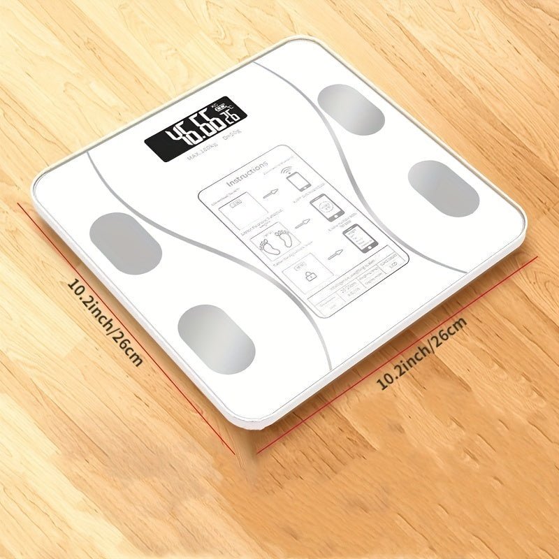 SmartScale Pro - Slimme Weegschaal – Digitale Lichaamsanalyse met App-Synchronisatie