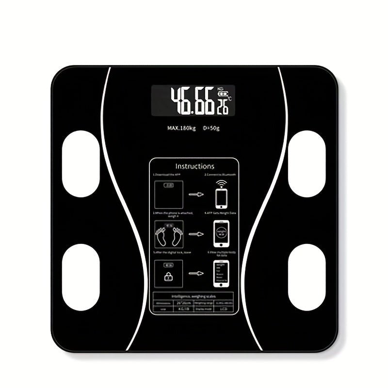 SmartScale Pro - Slimme Weegschaal – Digitale Lichaamsanalyse met App-Synchronisatie