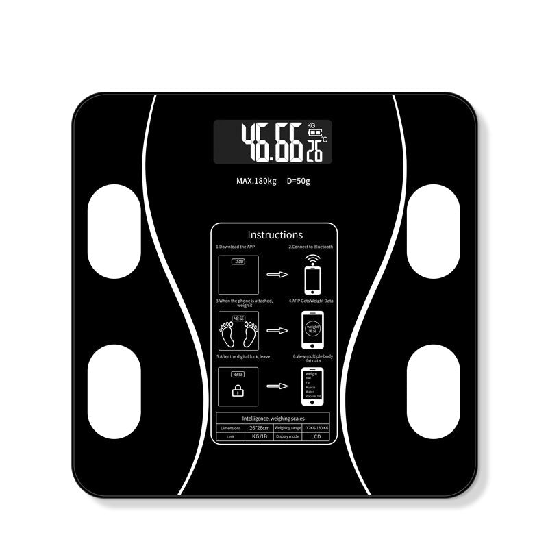SmartScale Pro - Slimme Weegschaal – Digitale Lichaamsanalyse met App-Synchronisatie