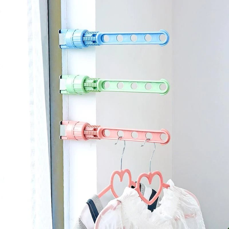 Droogrek Hangers Blauw - Roestvrij Staal Kledingdroger - RVS