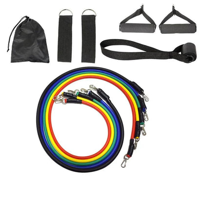 FlexBand Complete - Weerstandsband Set – Compleet Thuis Fitness Set voor Kracht en Conditie