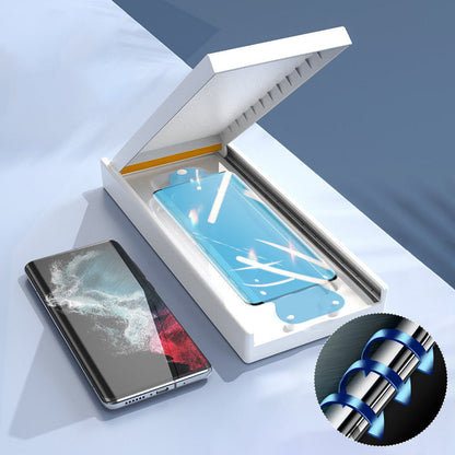 Premium schermbeschermfolie met installatiedoos voor Galaxy S23 Ultra