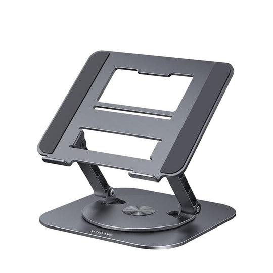 FoldAway - 360° Draaibare Laptopstandaard - Zwart