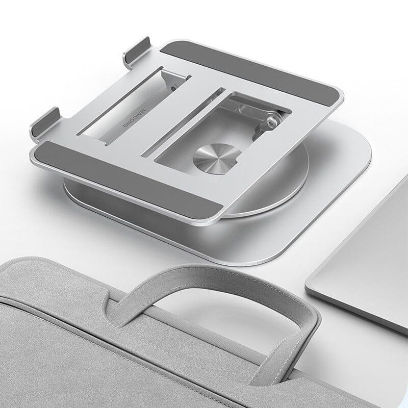 FoldAway - 360° Draaibare Laptopstandaard - Zwart