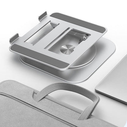 FoldAway - 360° Draaibare Laptopstandaard - Zwart