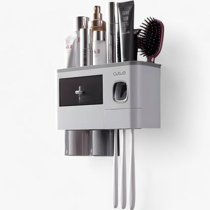 Automatische Dispenser - Wandmontage met Opbergvak - Zwart