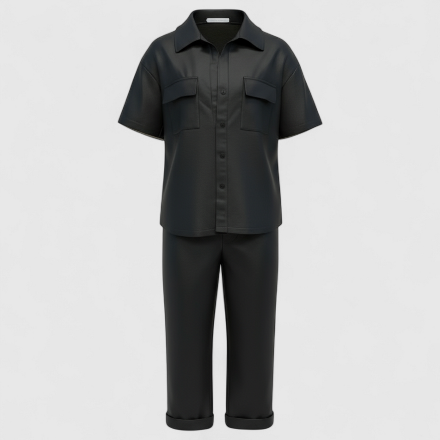 Twee Piece Set Dames Zomeroutfit - Wit