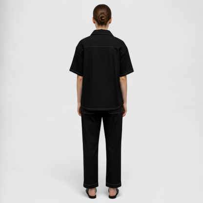 Twee Piece Set Dames Zomeroutfit - Wit