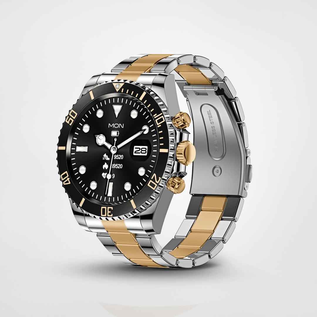 Hulk Smartwatch - Stijlvol en Hartslagmeting - Zwart
