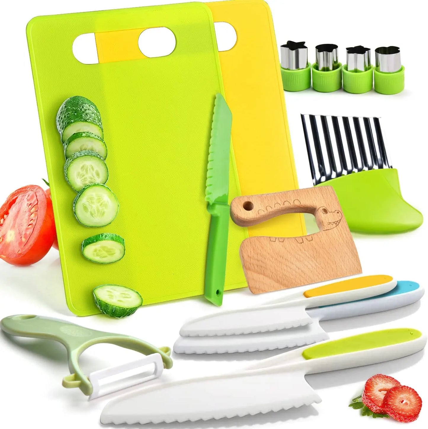 Junior Chef Set™ - Veilig snijden - Speelgoed keukenset