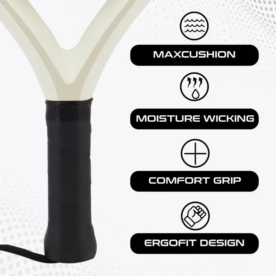 CarbonEdge Pro - Carbon Padelracket – Kracht, Controle & Comfort