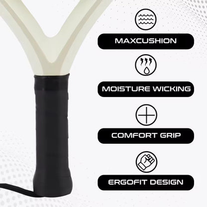 CarbonEdge Pro - Carbon Padelracket – Kracht, Controle & Comfort