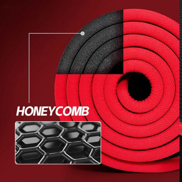 Fitness mat – Antislip yogamat met comfortabele demping voor training