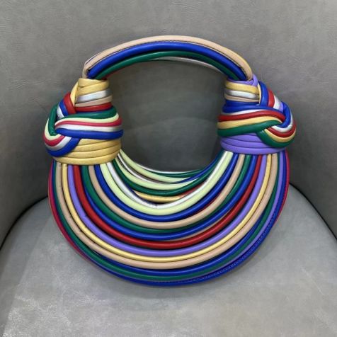 Elegante Handtas Dames Goud - Stijlvolle Avondtas Mesh - Metaal