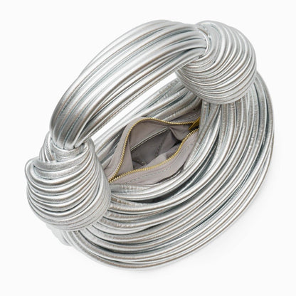 Elegante Handtas Dames Goud - Stijlvolle Avondtas Mesh - Metaal