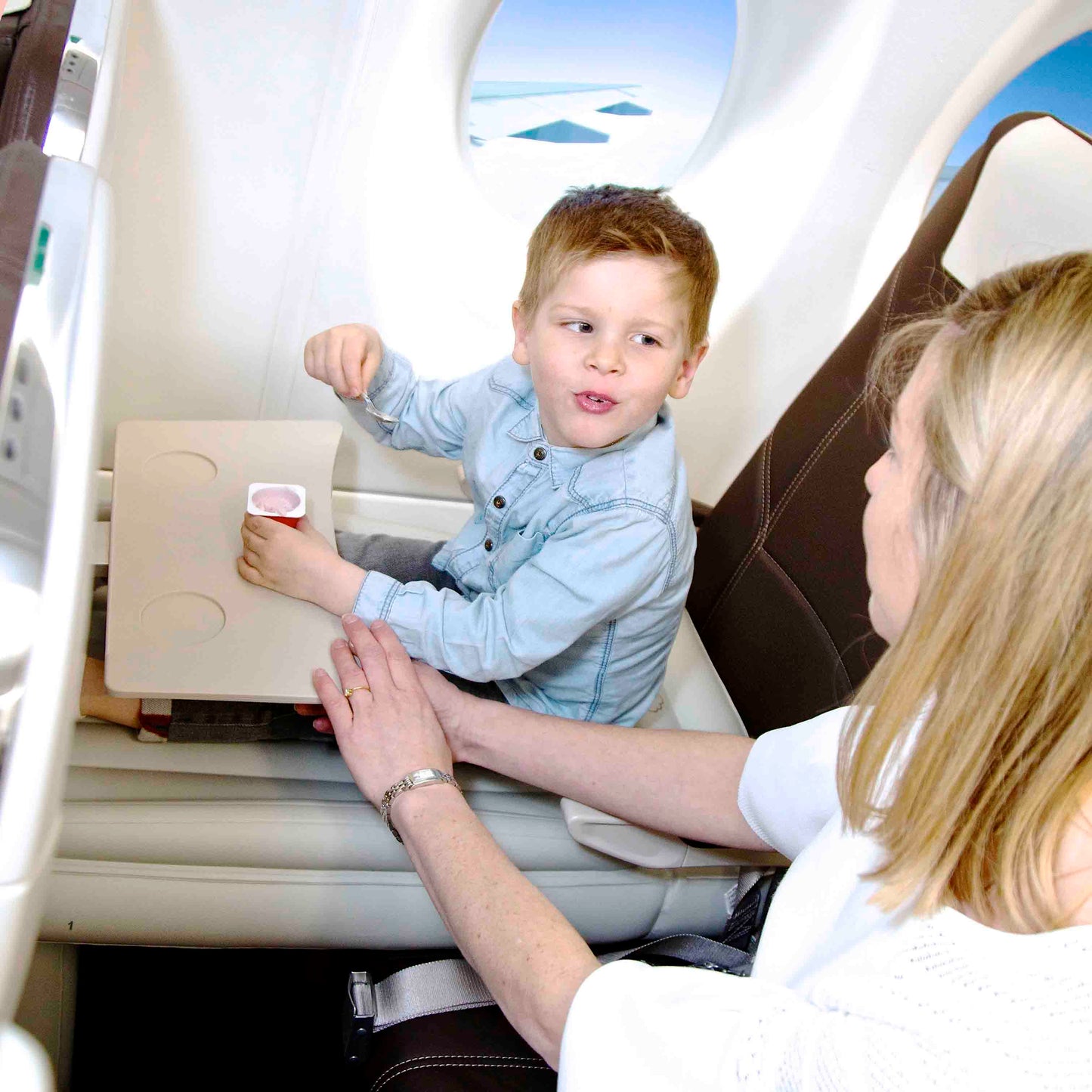 Dreamio – Kinderluchtbed reismatras droomzacht & compact voor onderweg