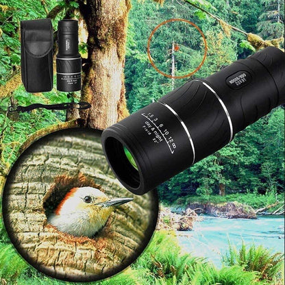 Verrekijker 10x42 HD Compact - Waterdicht, Schokbestendig voor Vogelspotten & Wandelen