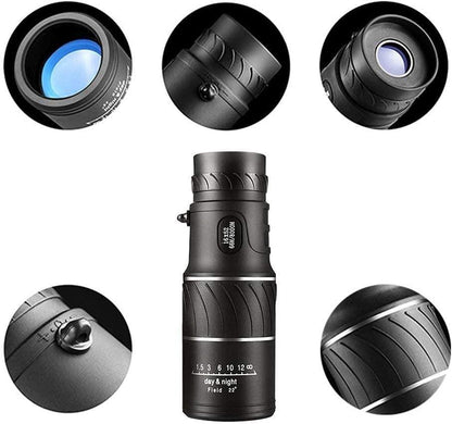 Verrekijker 10x42 HD Compact - Waterdicht, Schokbestendig voor Vogelspotten & Wandelen
