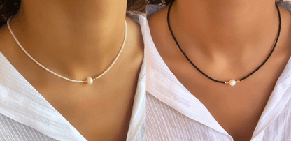 Ketting Heren - Pocket Pearl - Met Natuurlijke Parels