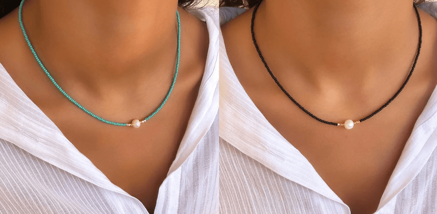 Ketting Heren - Pocket Pearl - Met Natuurlijke Parels
