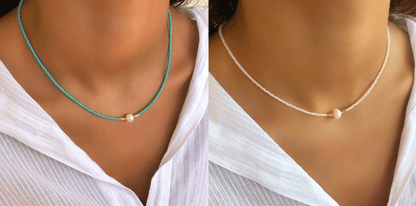 Ketting Heren - Pocket Pearl - Met Natuurlijke Parels