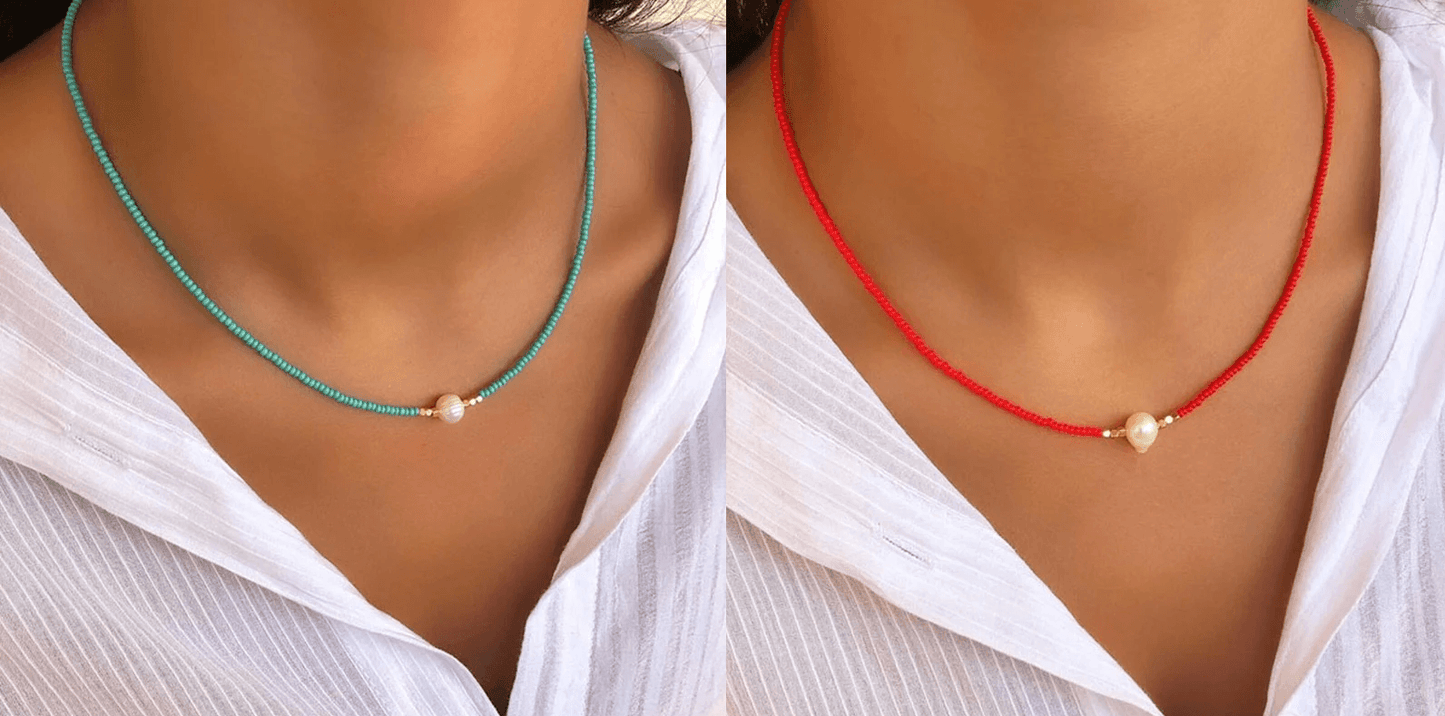 Ketting Heren - Pocket Pearl - Met Natuurlijke Parels