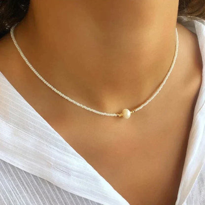 Ketting Heren - Pocket Pearl - Met Natuurlijke Parels