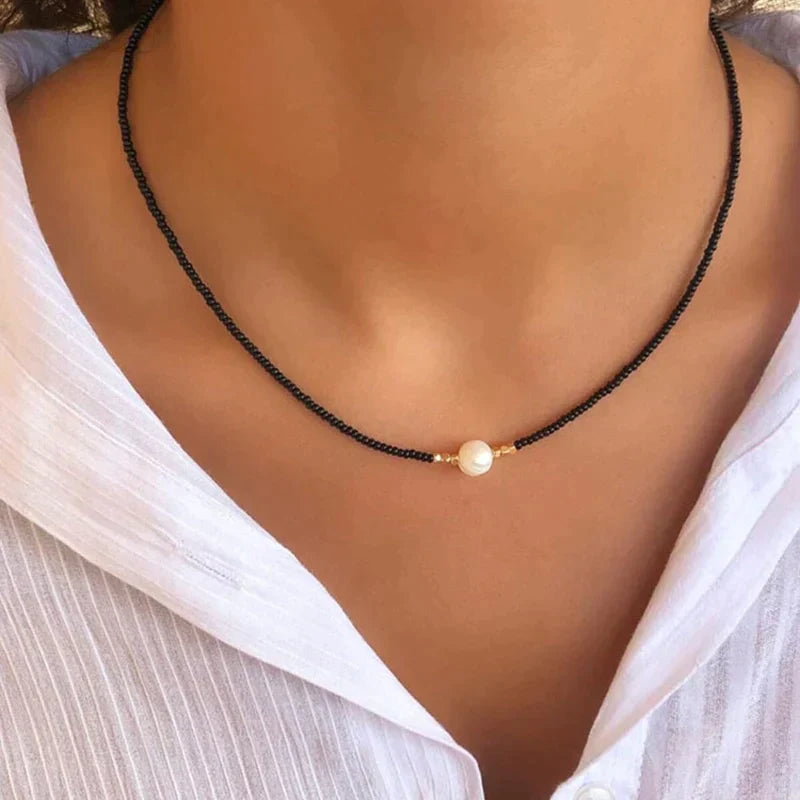 Ketting Heren - Pocket Pearl - Met Natuurlijke Parels