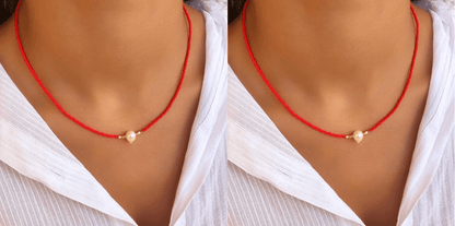Ketting Heren - Pocket Pearl - Met Natuurlijke Parels