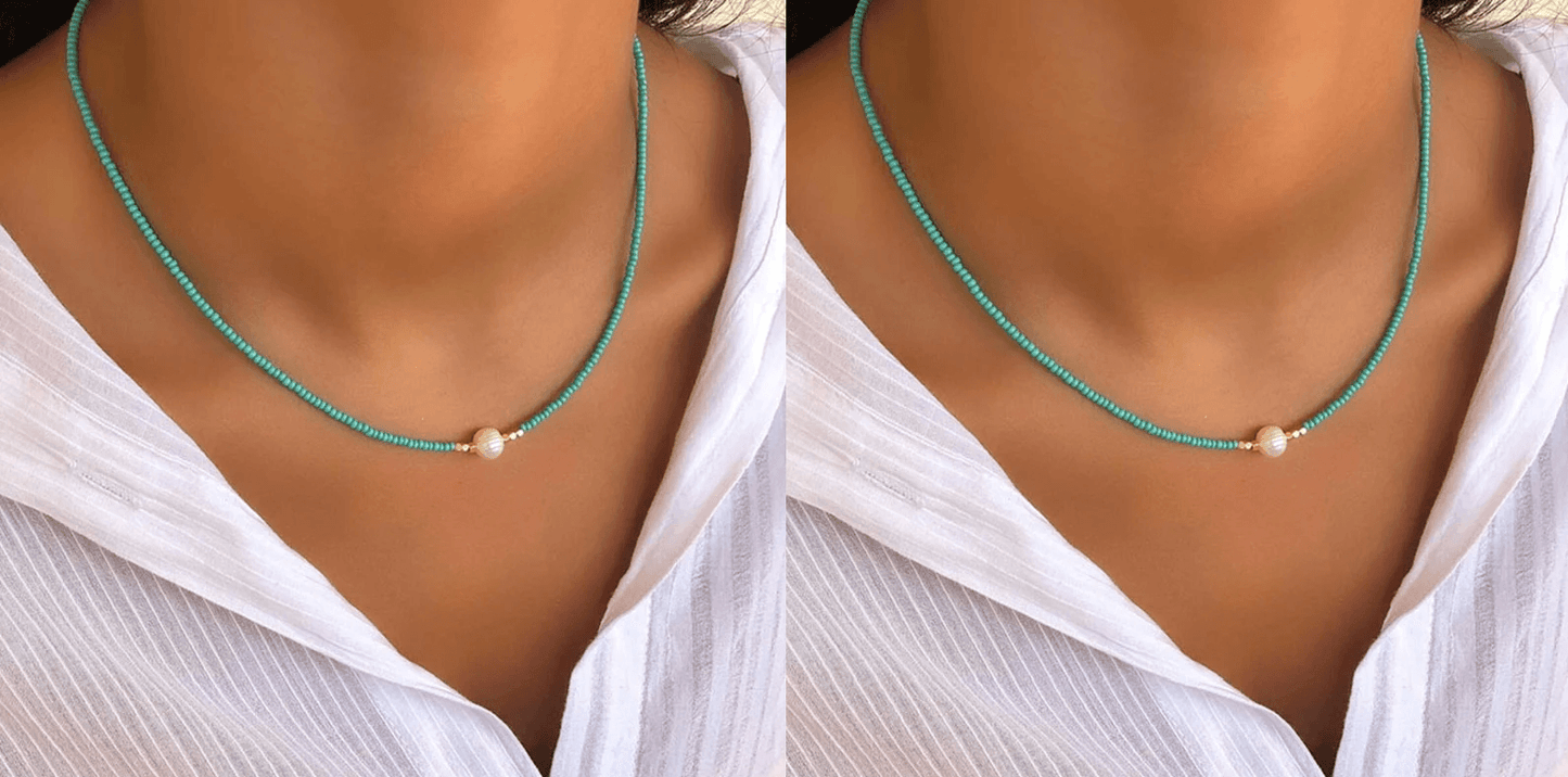 Ketting Heren - Pocket Pearl - Met Natuurlijke Parels
