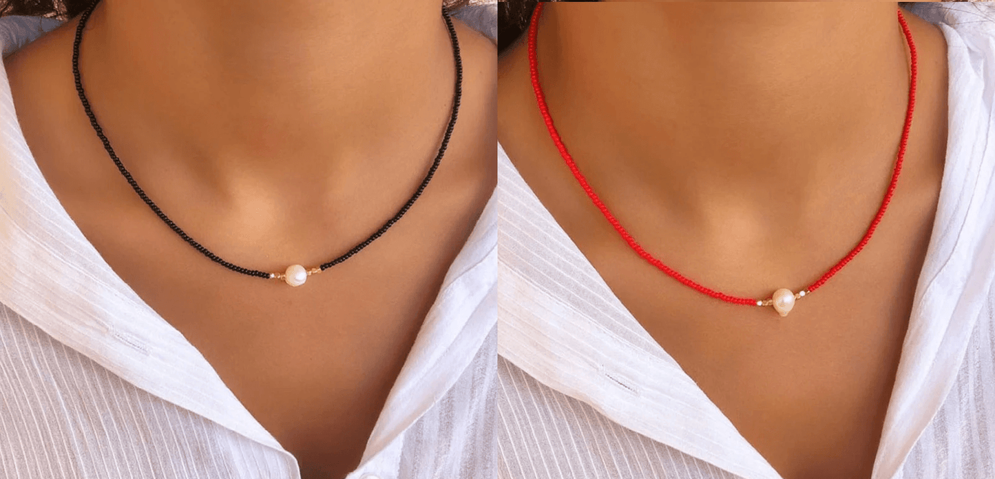 Ketting Heren - Pocket Pearl - Met Natuurlijke Parels