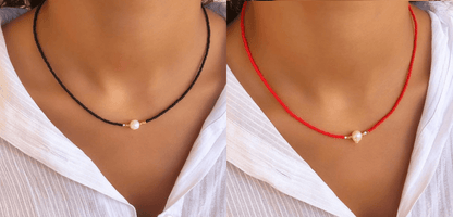 Ketting Heren - Pocket Pearl - Met Natuurlijke Parels