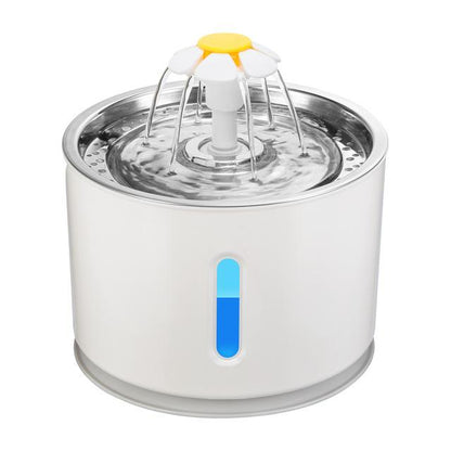 Automatische Drinkfontein voor Huisdieren - Kattendrinkbak Pro - Zilver