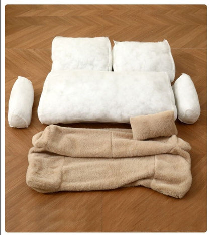 WarmSofa - Kalmerende Sofa voor Huisdieren - Khaki